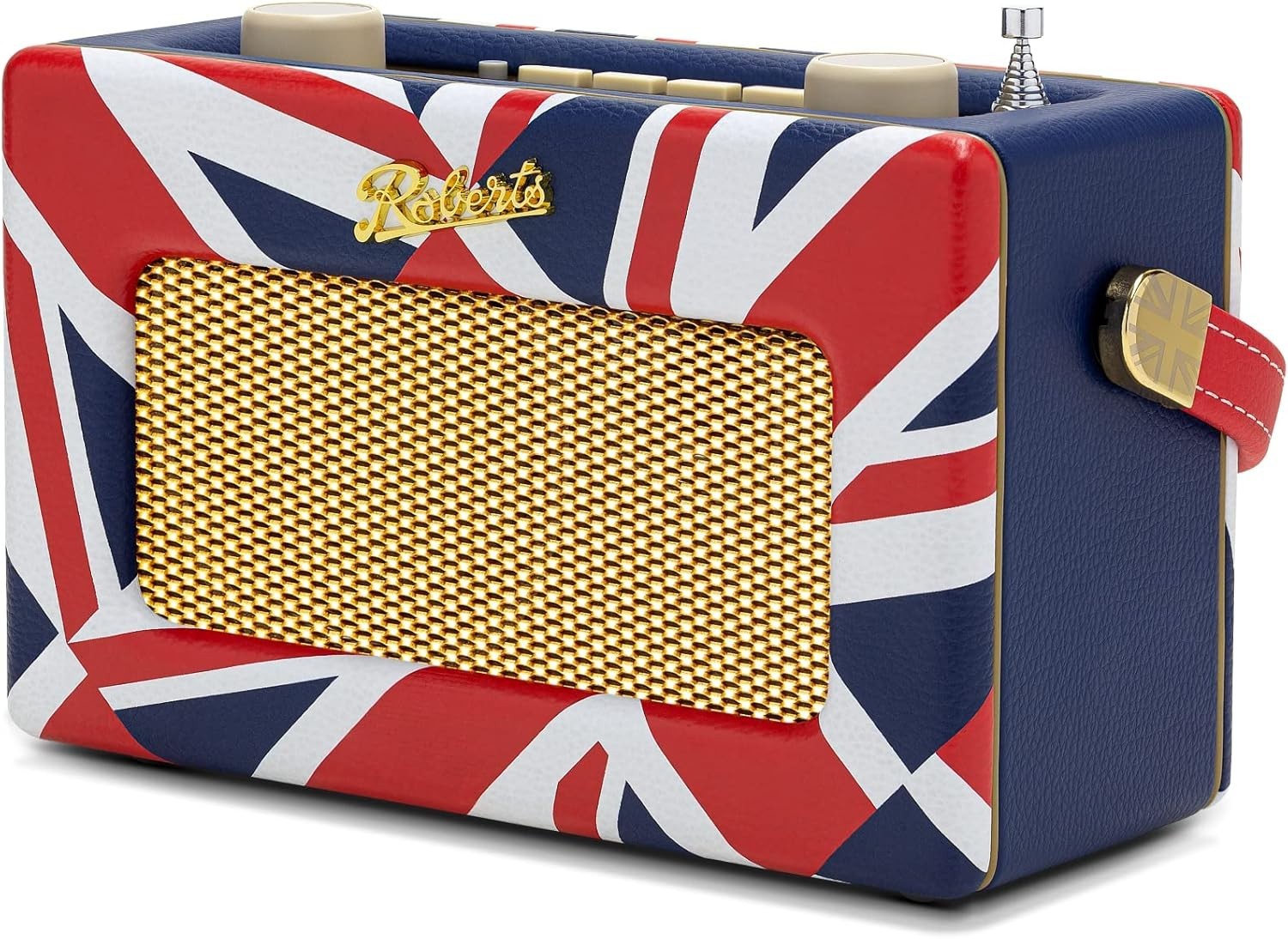 Portable DAB DAB+ FM Radio Bluetooth Retro Union Jack