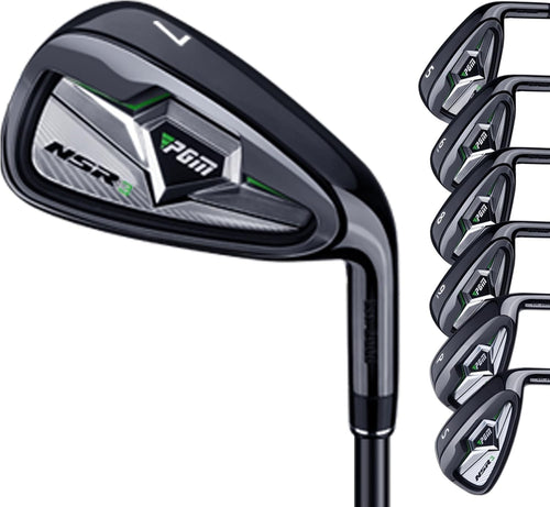 Iron Set 5-SW Mens Right Hand Stiff Flex Graphite Forgiving