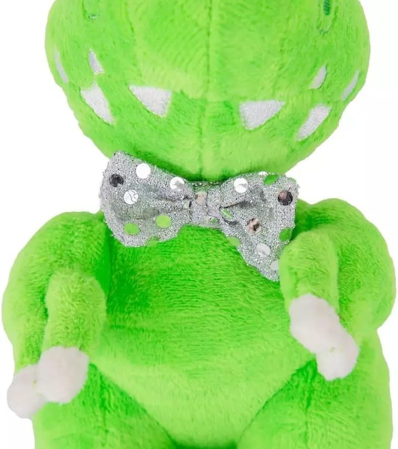 18in Doll Gift Set Two Outfits Plush Dinosaur Pajamas Sparkle Pants
