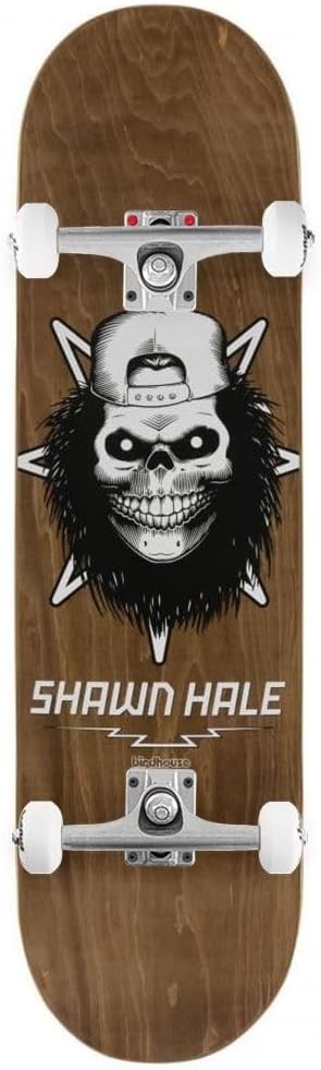 Pro Skull 8.5 Complete Skateboard Street Deck Blue