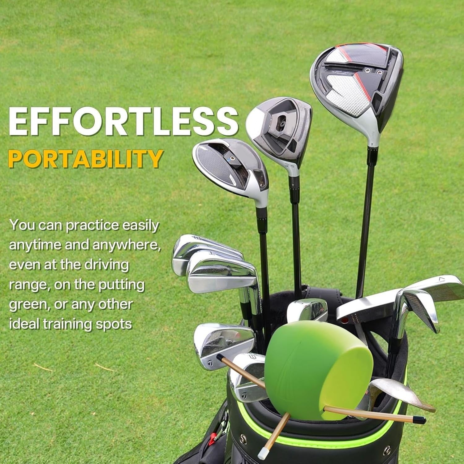 Golf Swing Trainer Arm Connector Ball Hand Position Aid