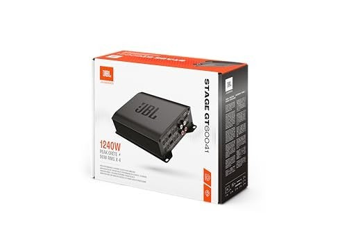 Stage GT60041 4-Channel Car Amplifier 4x60W 2x160W Bridged