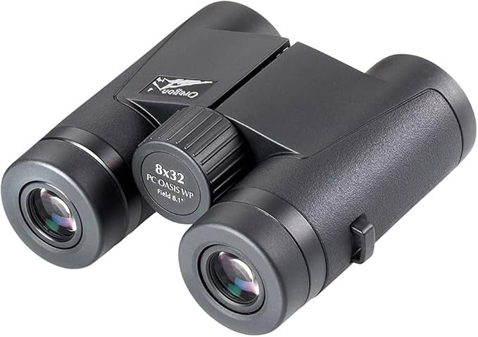 8x32 Compact Binoculars HD Waterproof BAK4 Prism Lightweight Travel Optics