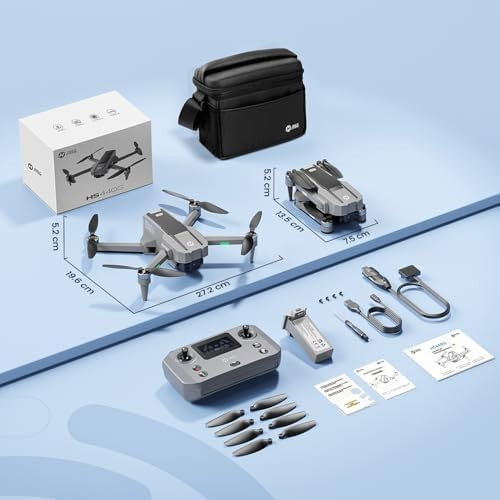 4K GPS Drone with Camera Foldable 5G Transmission Auto Return 23Min Flight
