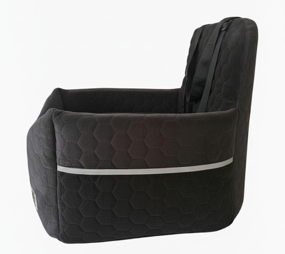 Luxury Dog Car Seat Memory Foam Booster Bed Washable Cover 35lbs