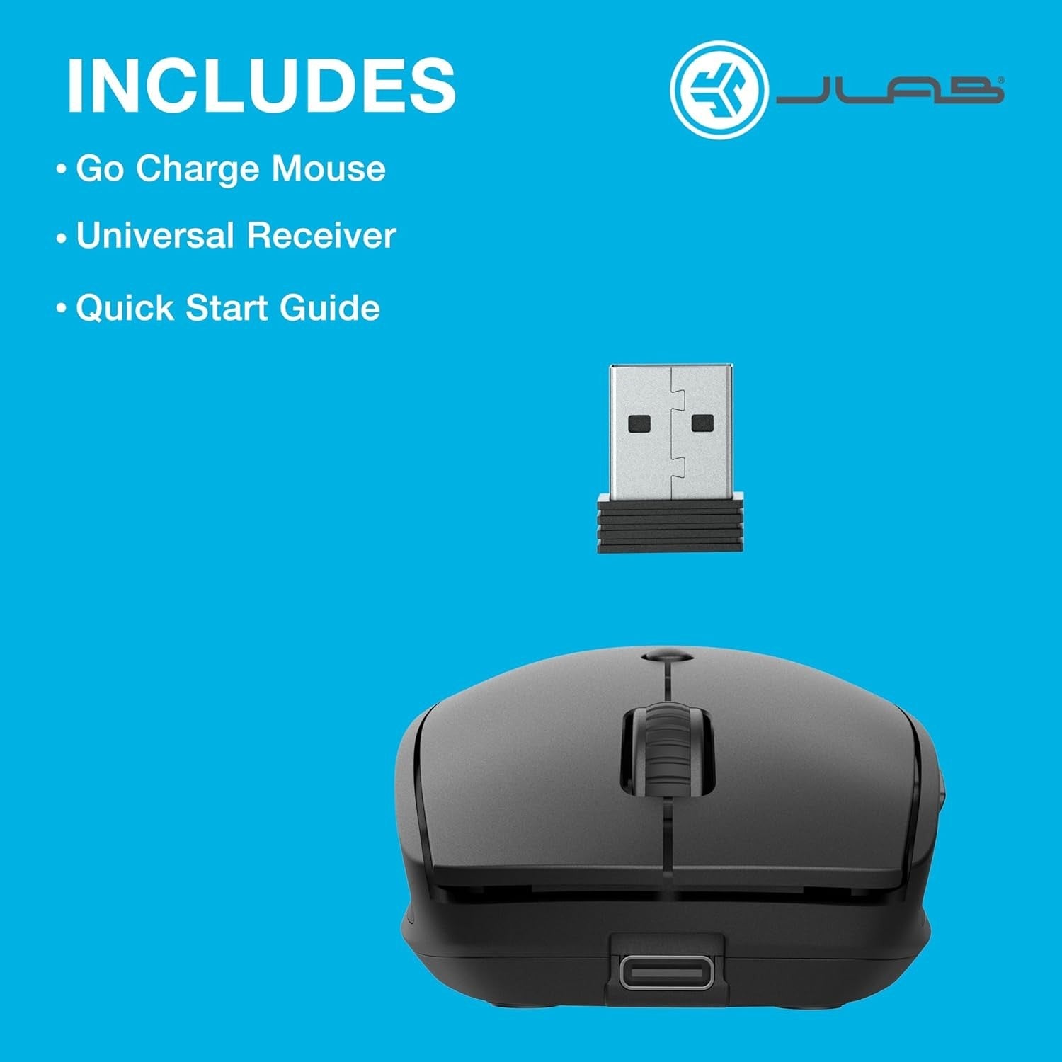Rechargeable Bluetooth Mouse Silent Tri-Mode 2.4G USB Wireless