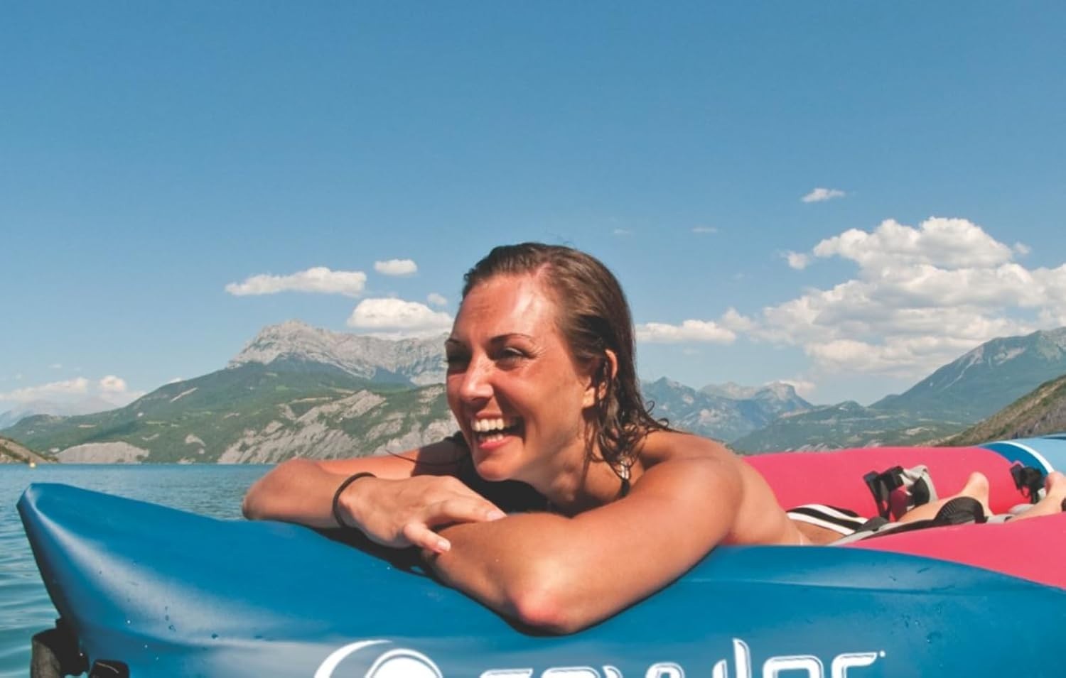3 Person Inflatable Kayak Canoe PVC Foldable Boat w/ Backpack