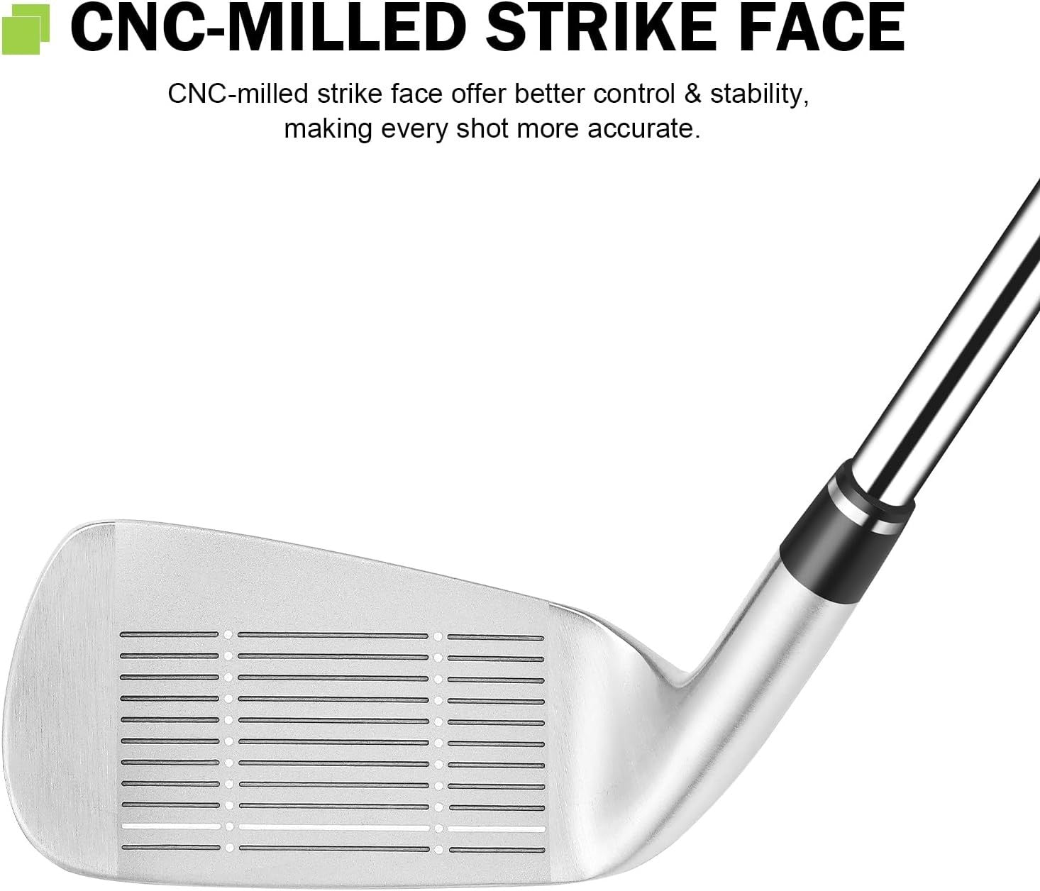Right Hand Golf Chipper 55° 35" Easy Chip Control Stainless Steel