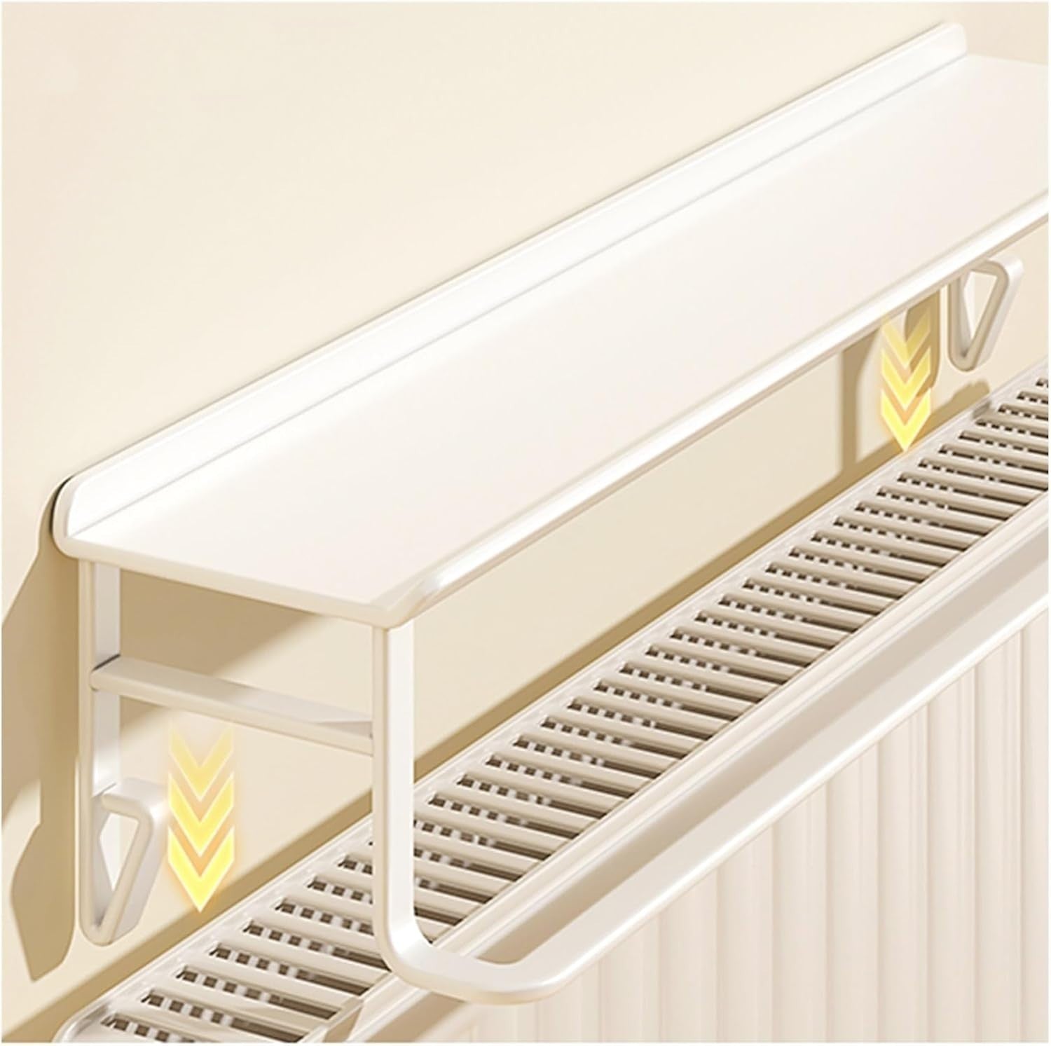 Radiator Topper Shelf 40cm Metal Plant Rack Indoor Storage & Decor