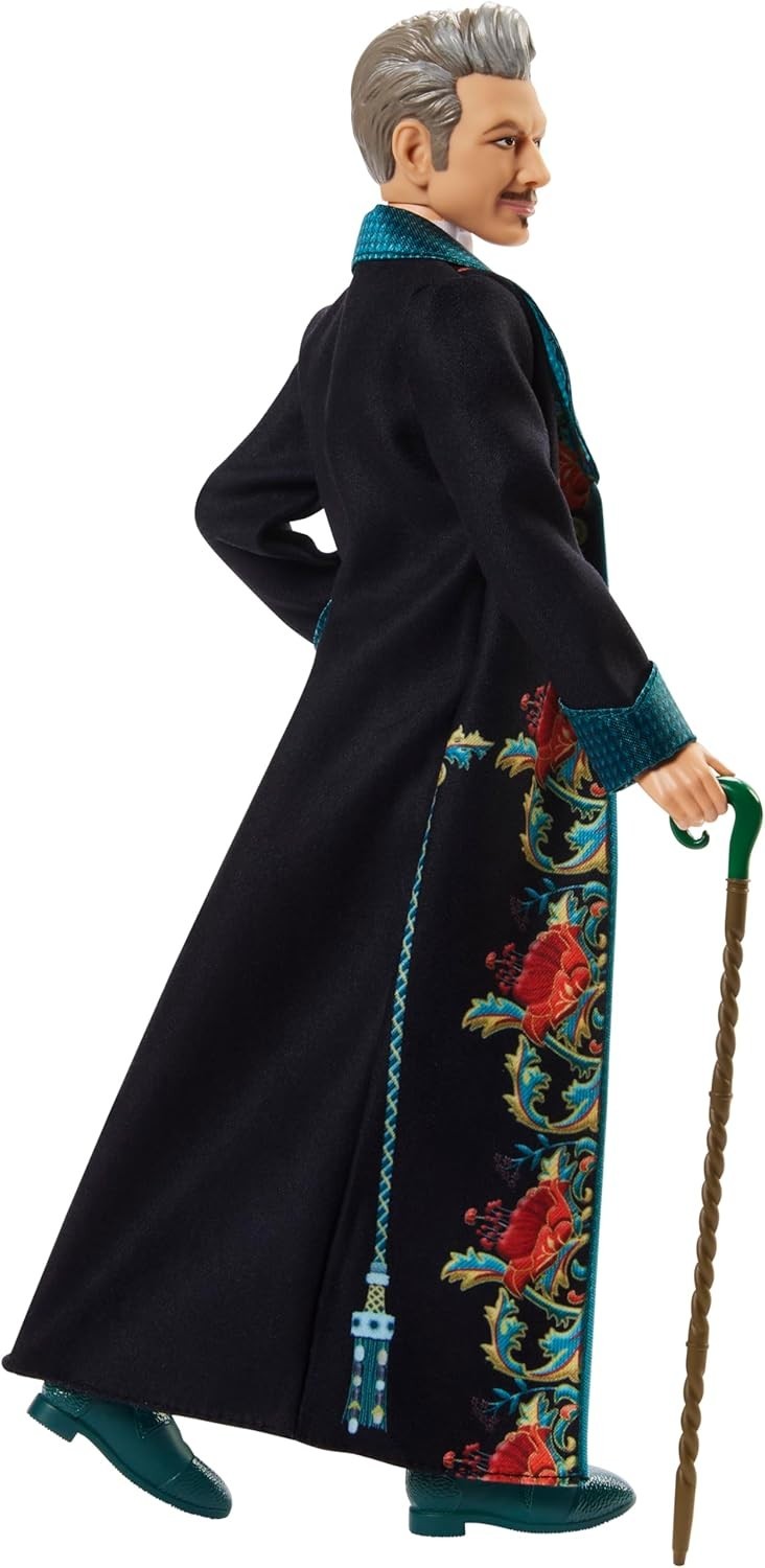 Magic Fashion Doll Wizard Outfit Cane Poseable Movie Style Toy Gift