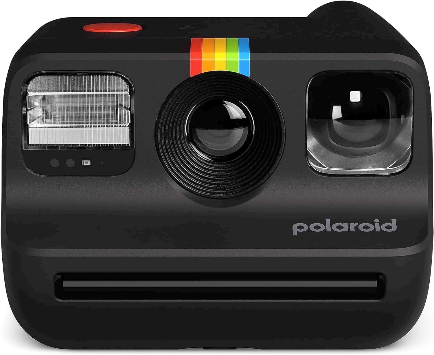 Mini Instant Camera Bundle Black USB-C Camera + 48 Instant Photos