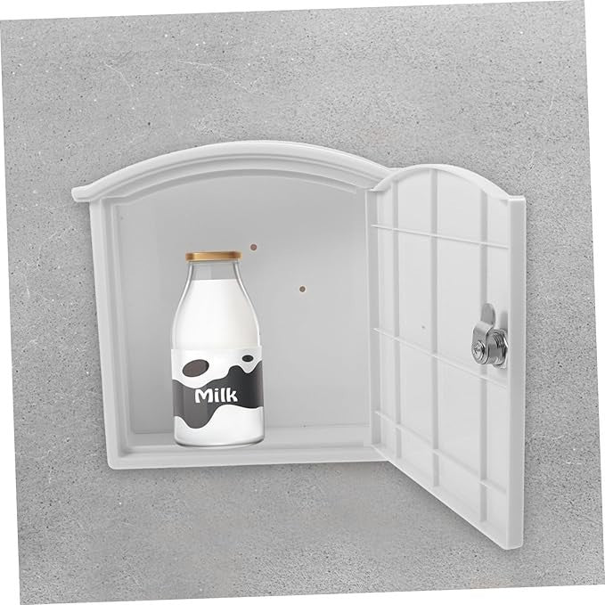 Lockable Wall Mounted Mailbox for Outdoor Use – Secure, Space-Saving Design