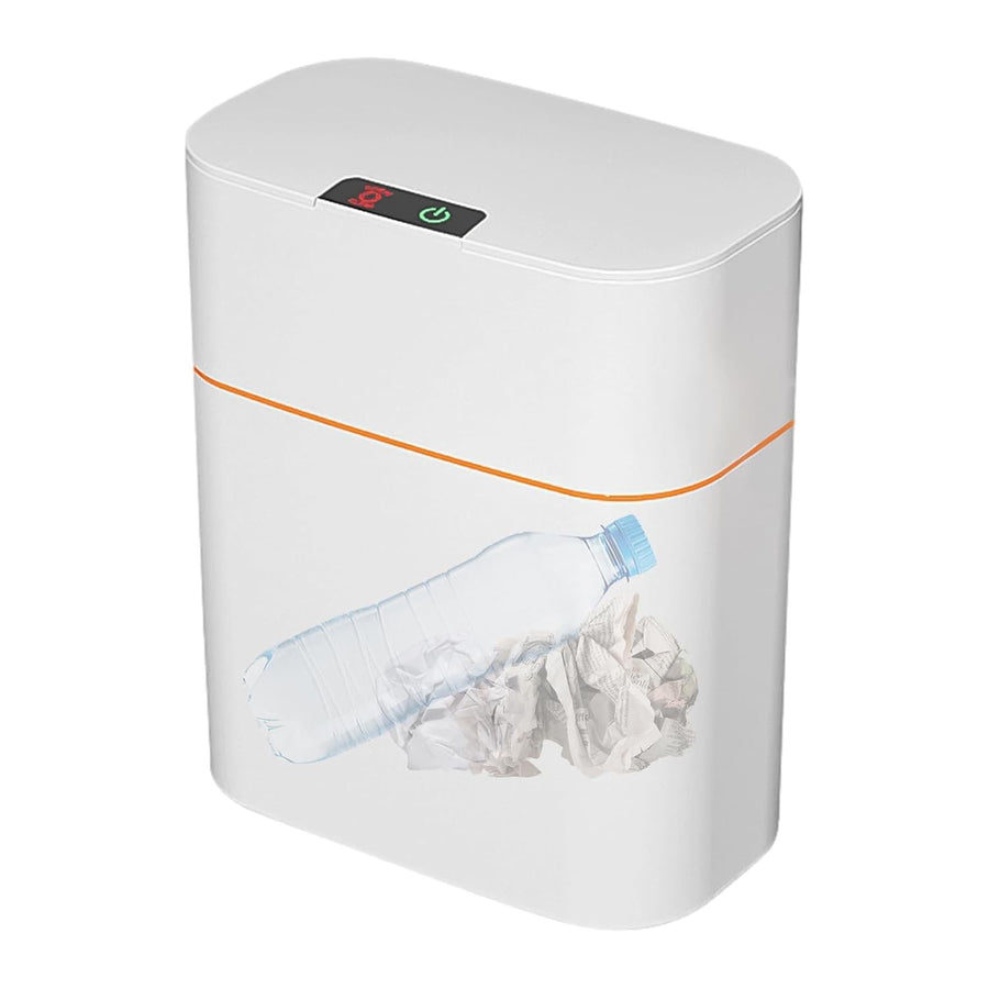 Automatic Touchless Bathroom Bin Slim Motion Sensor 13L White
