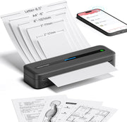 Portable A4 Thermal Printer 300DPI Inkless Bluetooth USB
