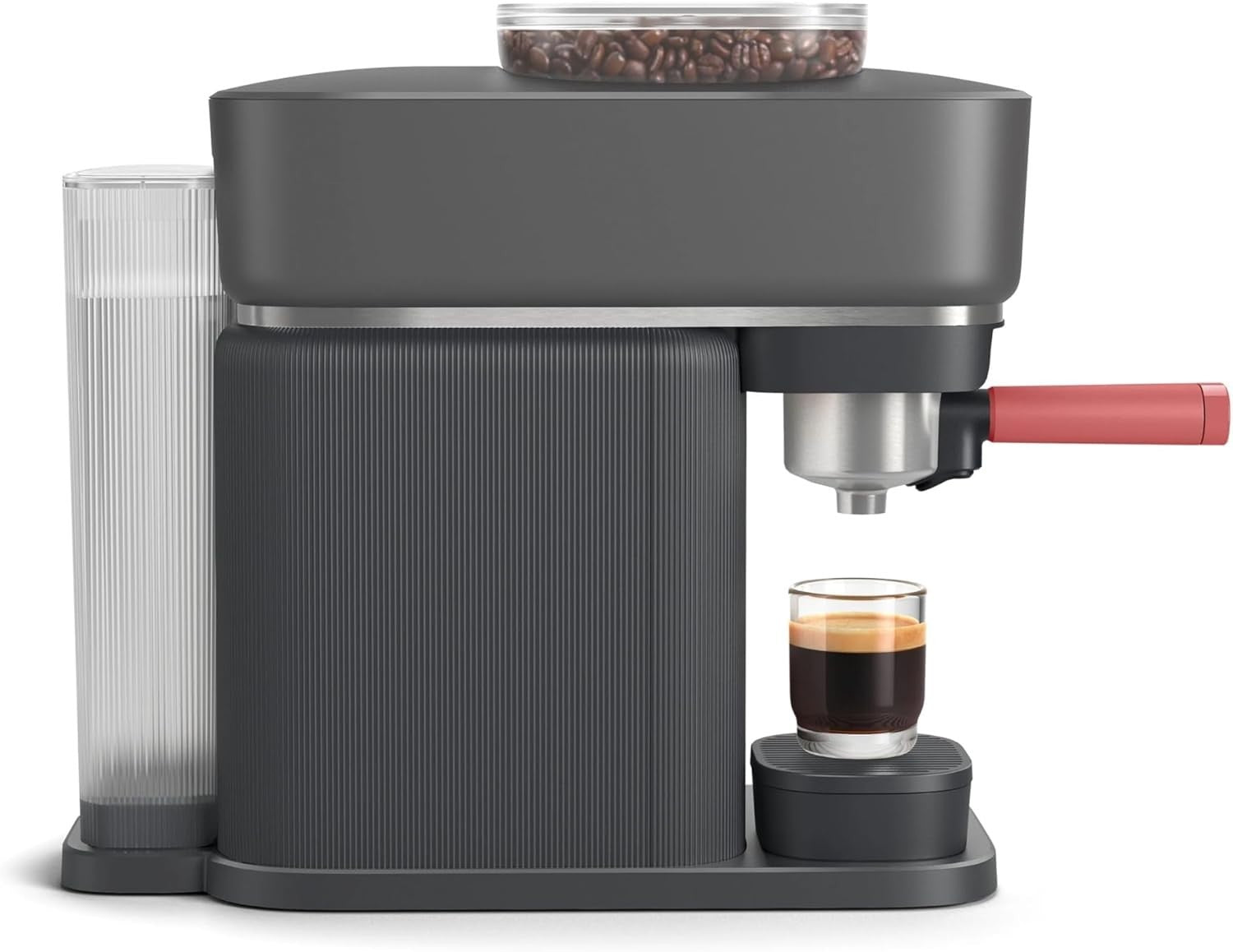 16 Bar Espresso Machine with Grinder | One-Touch Bean-to-Cup | Compact 1.2L