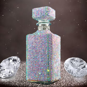 Diamond Rhinestone Whiskey Decanter 730ml Luxury Bling Crystal Spirits Bottle