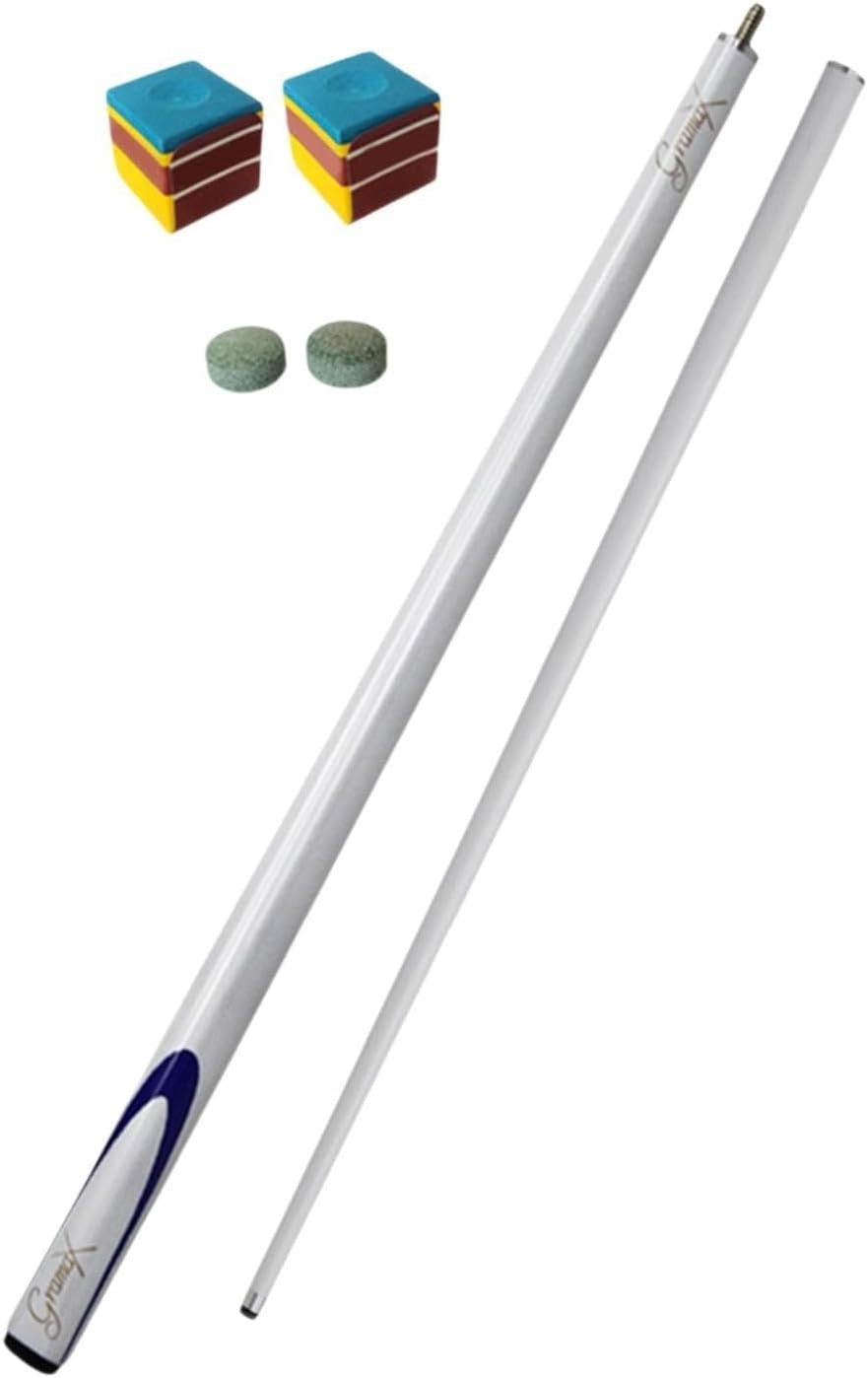 Carbon Fiber Snooker Cue 57in 9.5mm Tip 1/2 Split Starter Set