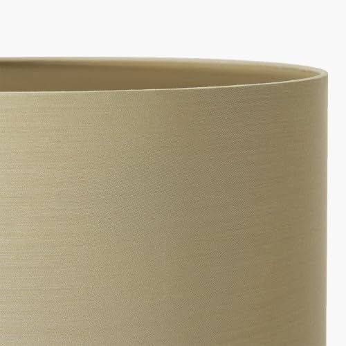 Taupe Drum Lampshade 35cm Cotton Cylinder Shade Table Floor Living Room Lamps