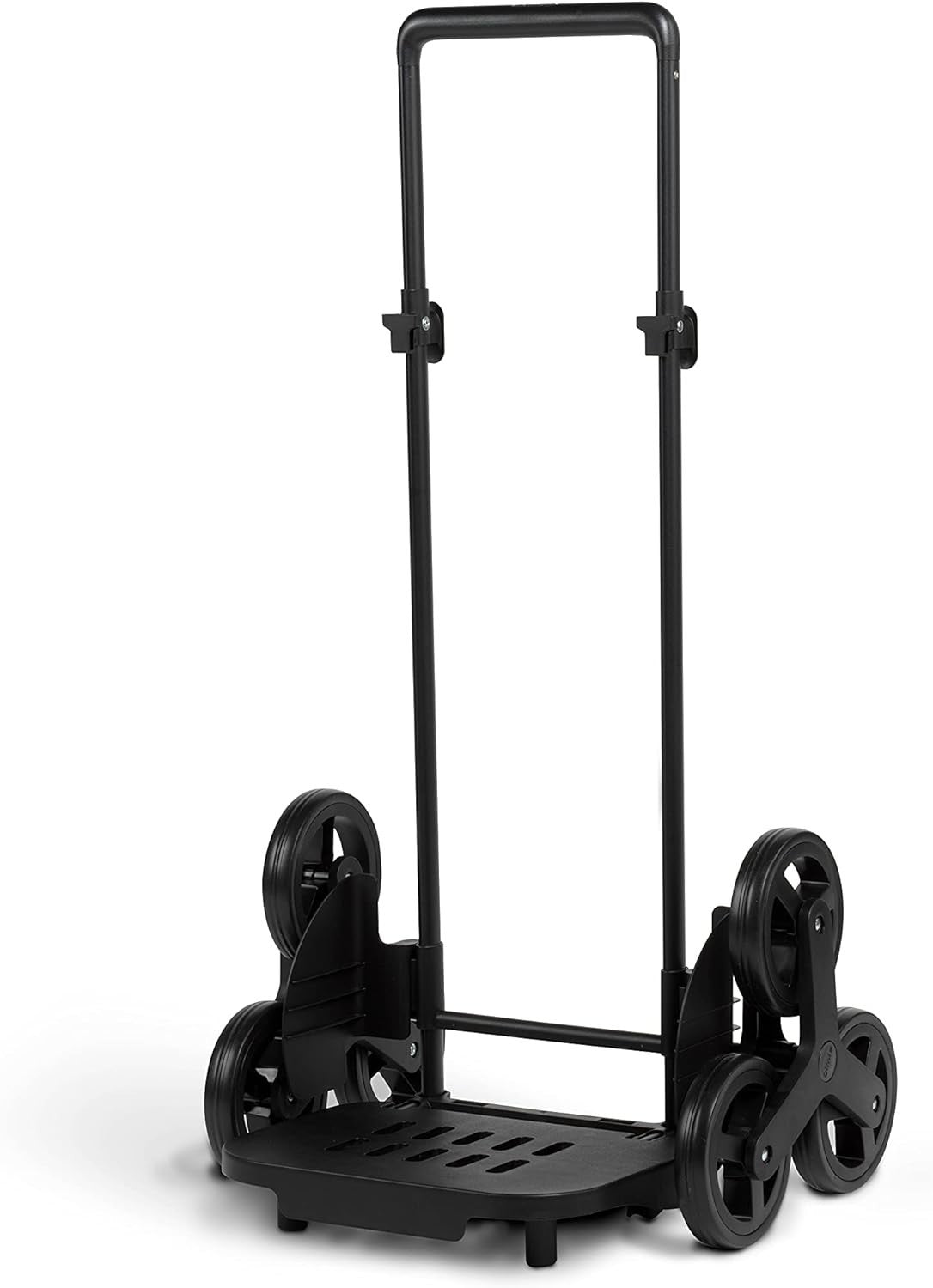 Foldable Grey Shopping Trolley 3-Wheel Large 52L Waterproof Bag