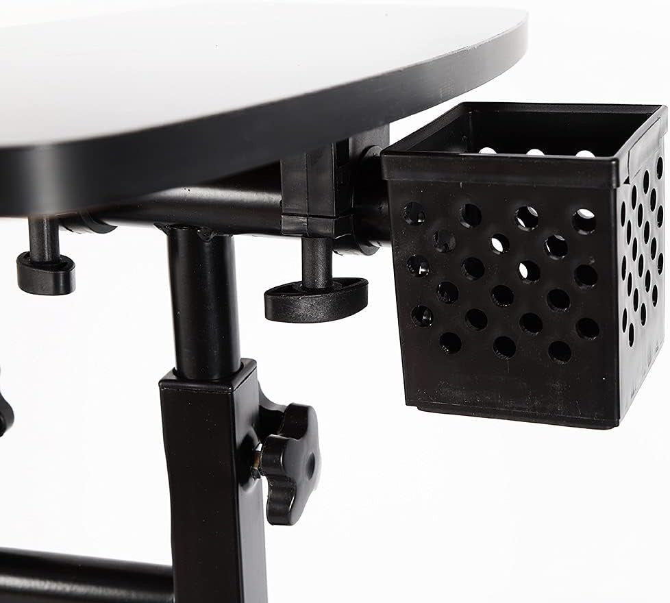 Tattoo Workstation Adjustable 360° Table Rolling Storage Salon Tool Stand