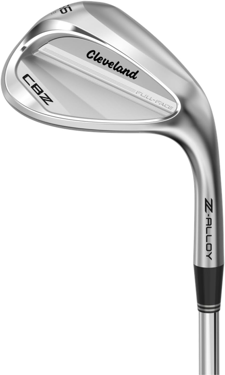 Left Hand 60° Full Face Golf Wedge High Toe Forgiving Graphite Spin