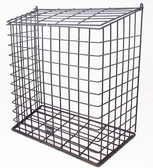 Large Letter Box Cage Guard with Flip Lid – Secure Post, Fits 30cm Slot