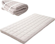 Japanese Foldable Floor Mattress Double Tatami Futon - Firm Support Sleep