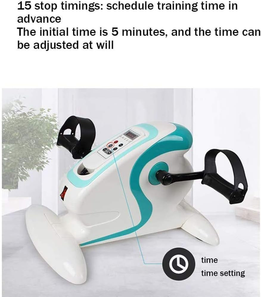 Motorised Mini Pedal Trainer 12 Speed Quiet Rehab Arm Leg Cycle