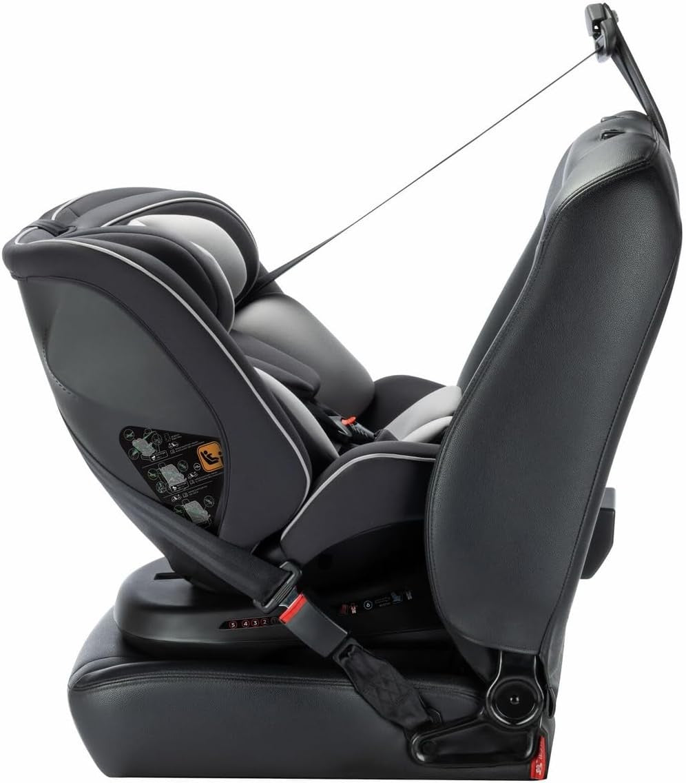 i-Size Swivel Baby Car Seat 0–12 Years 40–150cm Recline Lightweight