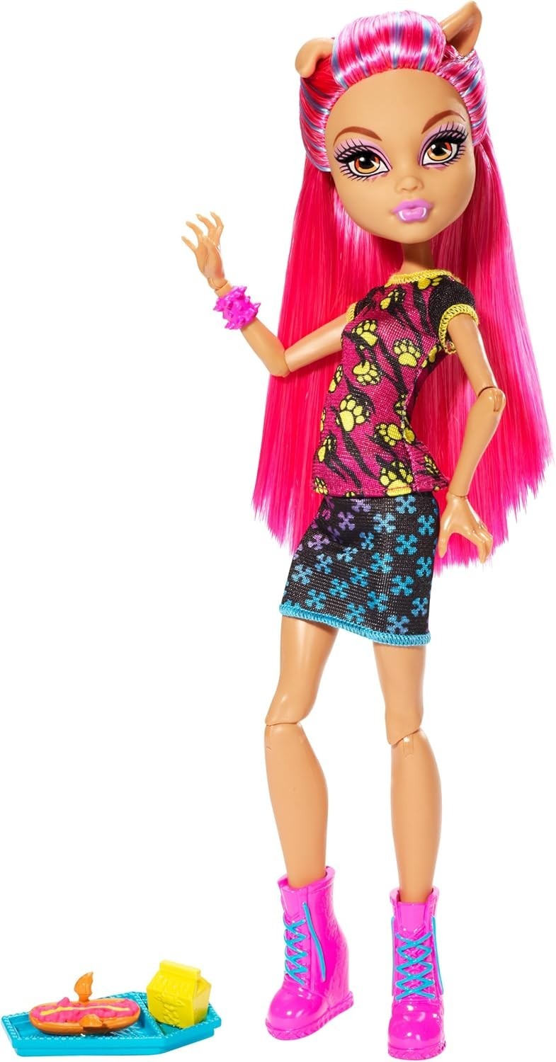 Fashion Doll Cafeteria Outfit Pet Accessories Collectible Set