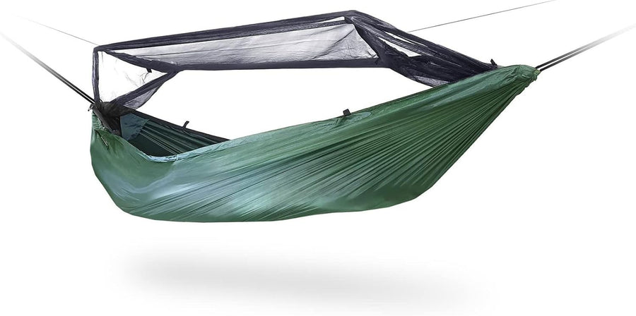 Lightweight Jungle Hammock with Mosquito Net 4-Season Camping Backpacking