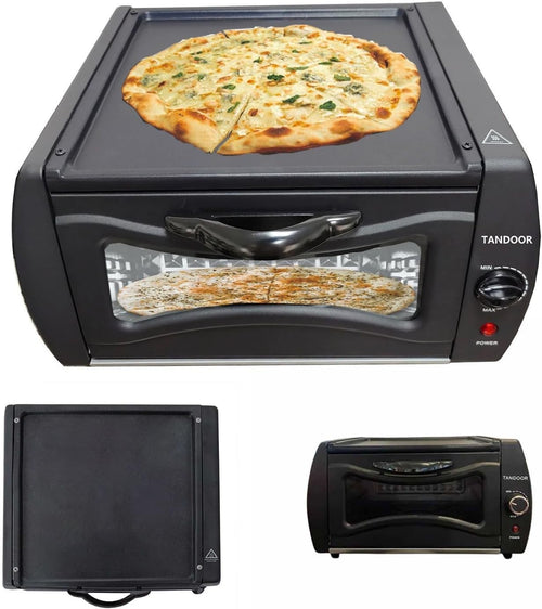 15L Electric Tandoor Oven Naan Roti Chapati Pizza Maker with Grill