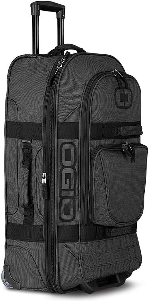 74cm Large Wheeled Travel Bag Durable Soft Case 95L Pull Handle Smooth Wheels