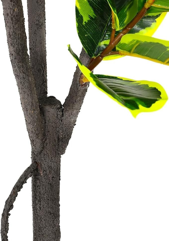 5FT 150cm Artificial Ficus Fiddle Fig Tree Tall Indoor Outdoor Home Decoration