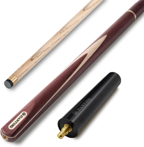 57in 3/4 Jointed Snooker Pool Cue Ash Shaft 10mm Tip Extension Set