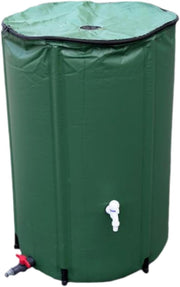Foldable Garden Water Butt 50L PVC Portable Rain Barrel for Lawn & Patio