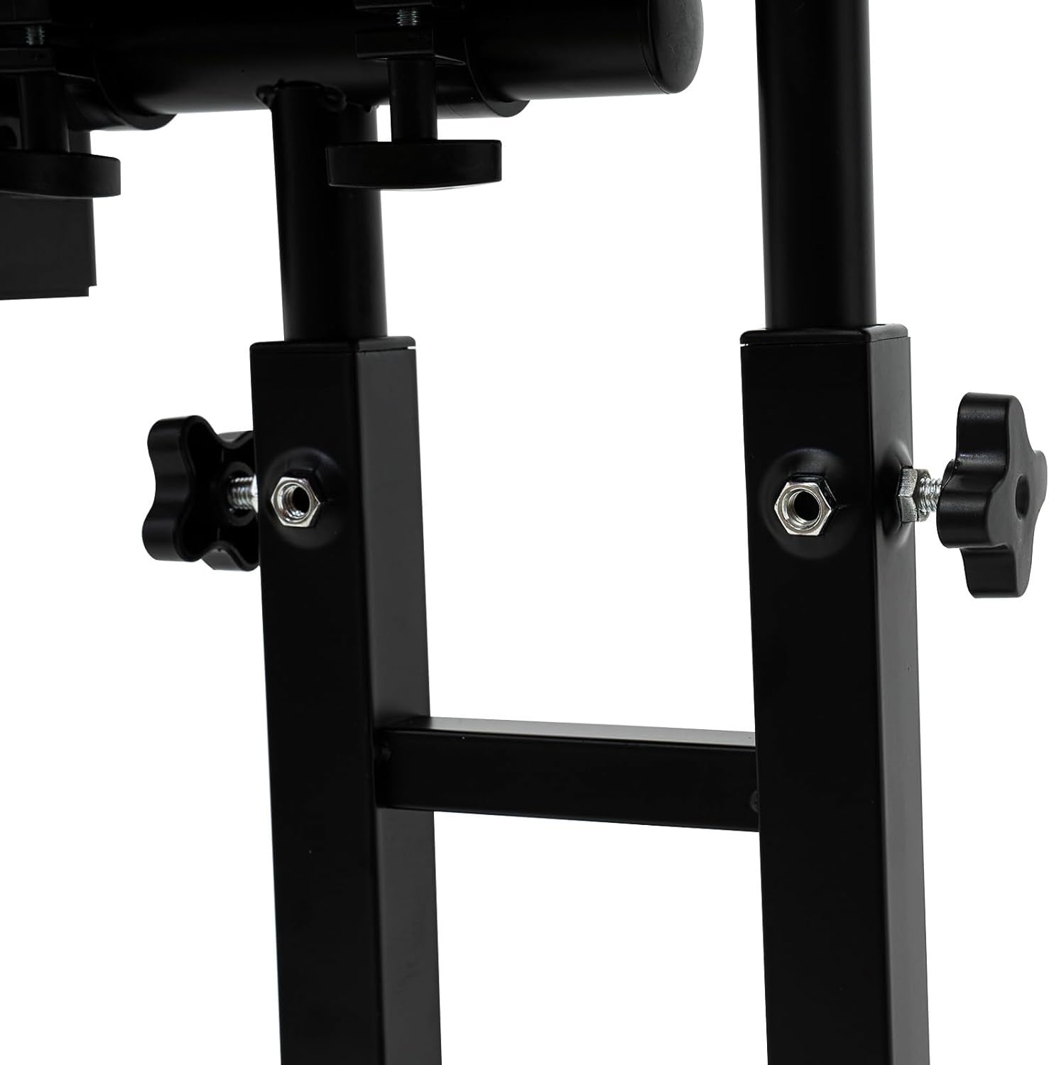 Portable Tattoo Table Workstation Adjustable Dual Surface with Wheels