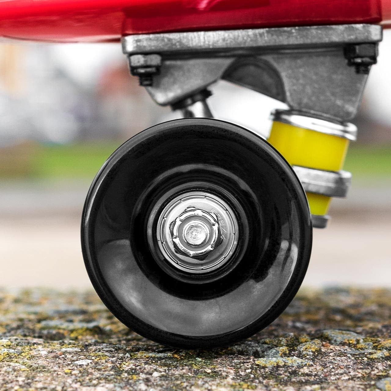 Mini Cruiser Skateboard Lightweight Non Slip Deck PU Wheels City Commuter