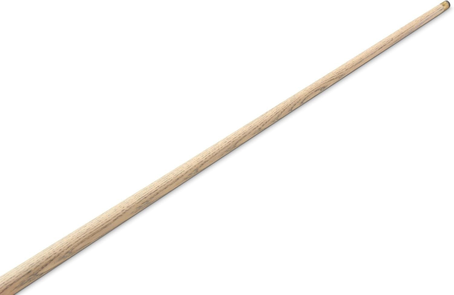 Snooker Pool Cue 9.5mm Tip Ash Shaft Centre Joint Gloss Finish 2 Piece