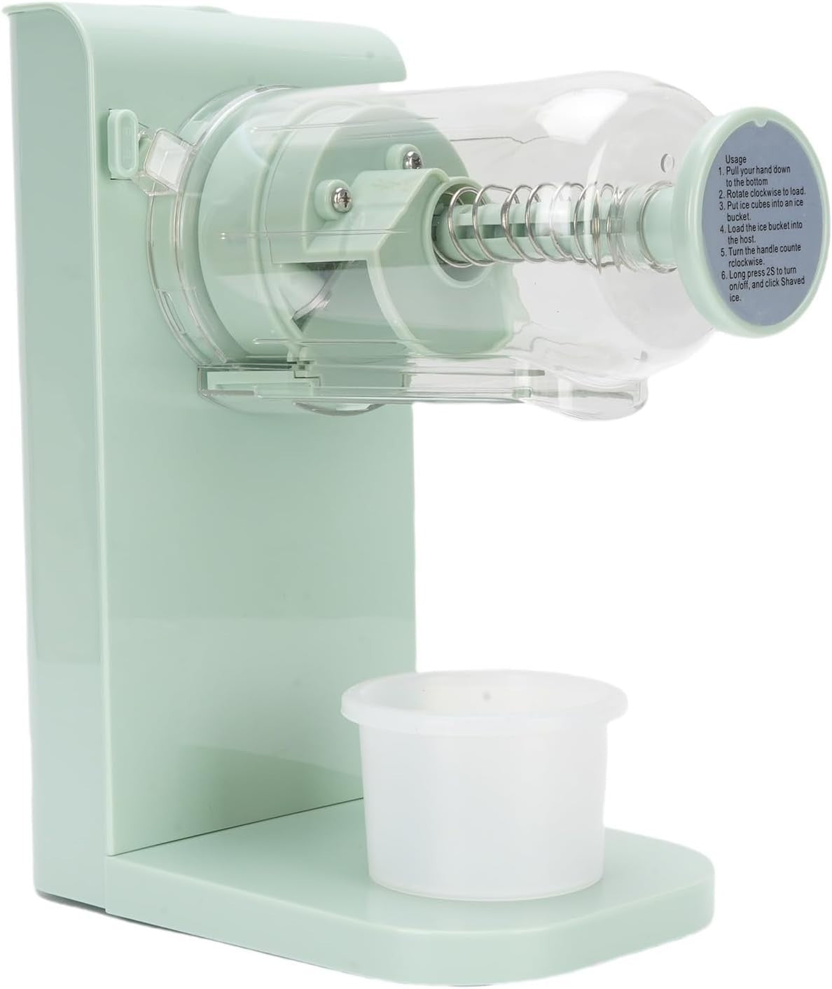 Electric Ice Shaver Snow Cone Machine Rechargeable 13000RPM