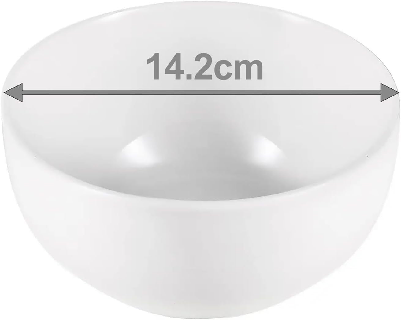 12pc Porcelain Dinnerware Set White Plates Bowls Microwave Dishwasher Safe