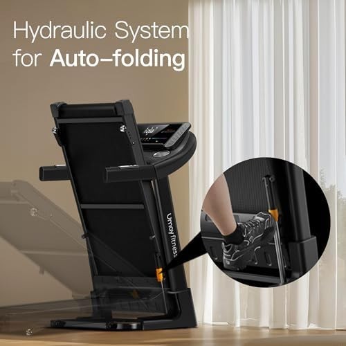 Folding Treadmill 3.0 HP Incline Home Gym Running Machine 14 km/h