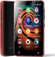160GB MP3 MP4 Player Black Red 4" Touch WiFi Bluetooth Spotify