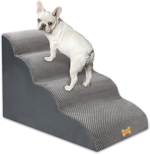 4-Step Dog Stairs Non-Slip Pet Ramp Small Dogs Cats