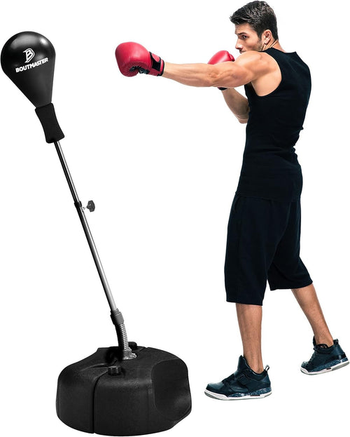 Adjustable Speed Punching Bag Stand Boxing Fitness Stress Trainer