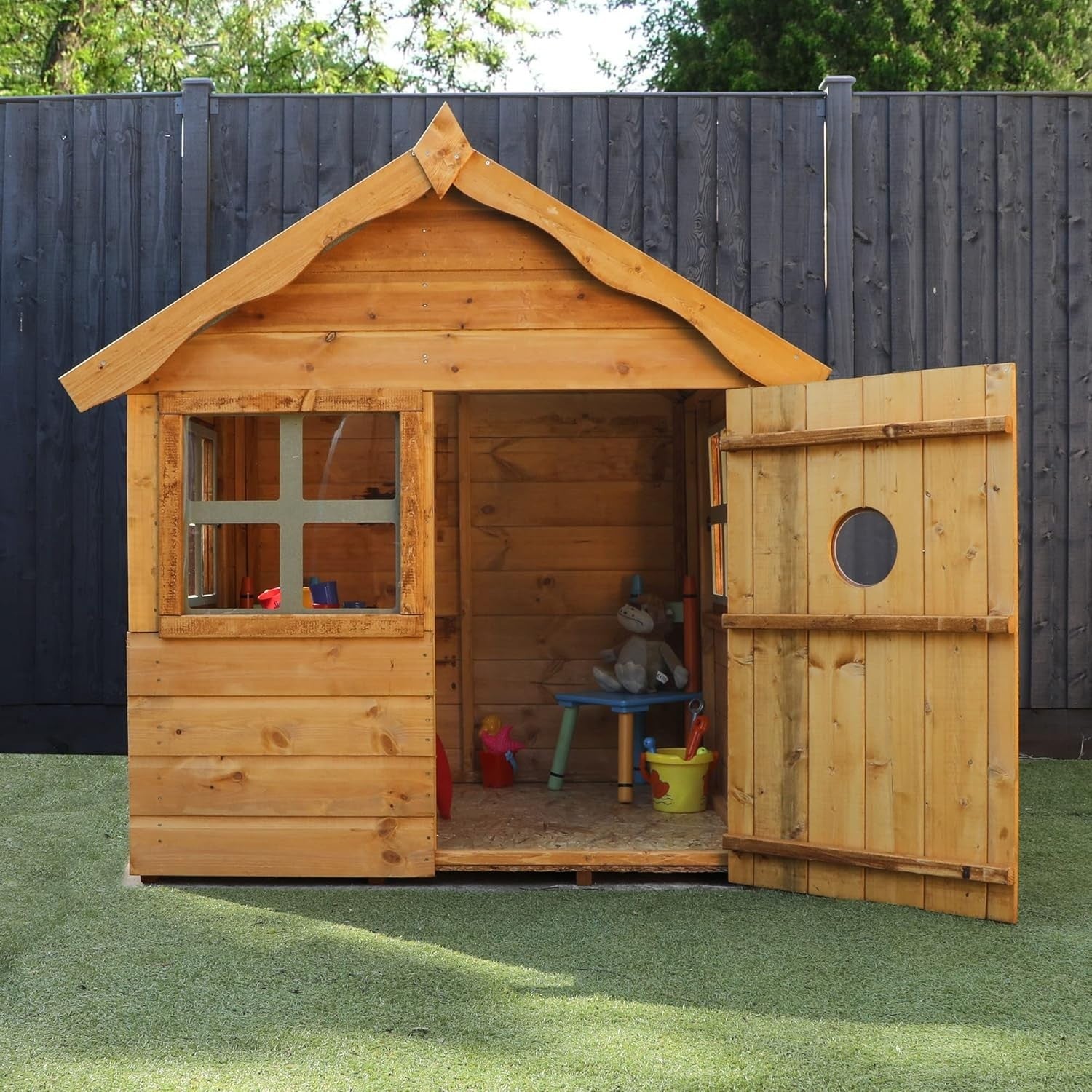 4x4 Wooden Kids Playhouse Shiplap Garden Wendy House Tongue Groove