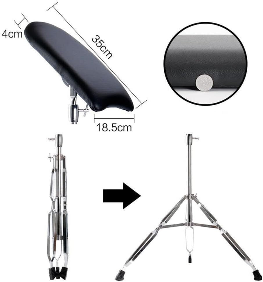 Tattoo Armrest Stand Adjustable Tripod Arm Leg Rest Portable Studio Support
