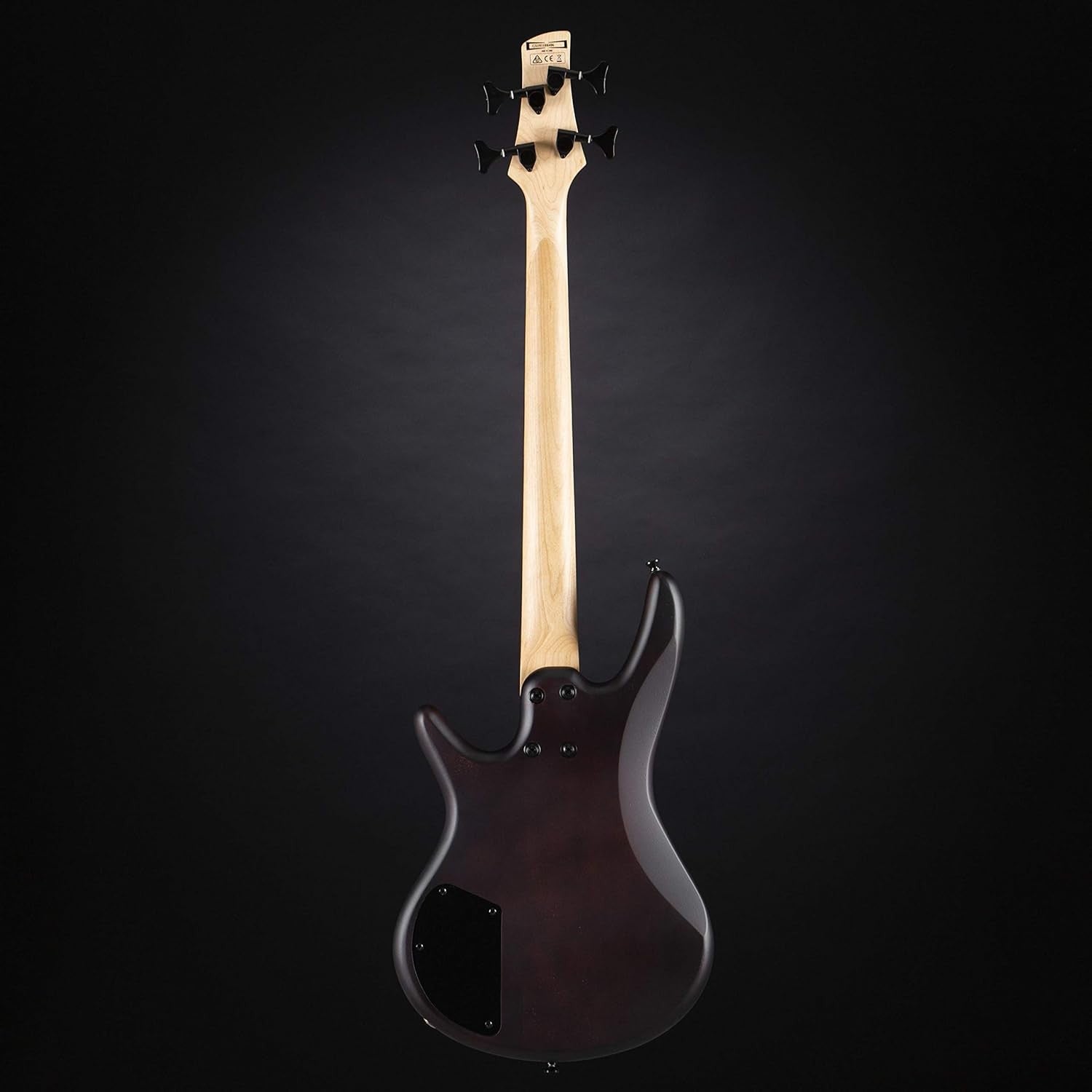 3/4 Short Scale Electric Bass Guitar Walnut Finish