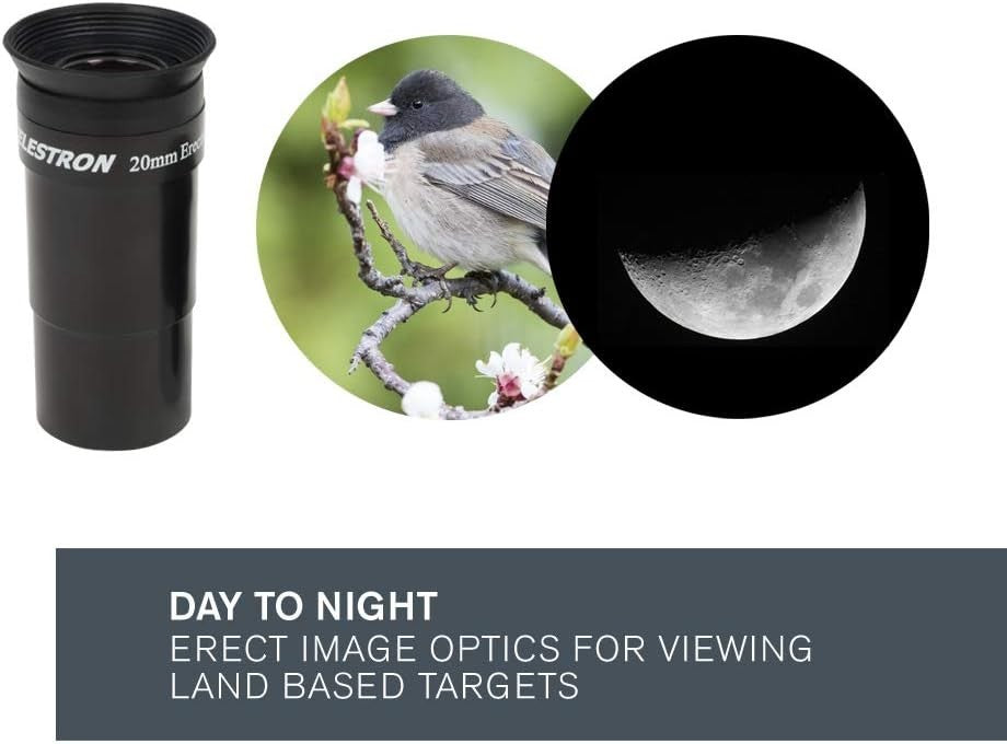 127mm Reflector Telescope with EQ Mount, Eyepieces & Barlow Lens, Black
