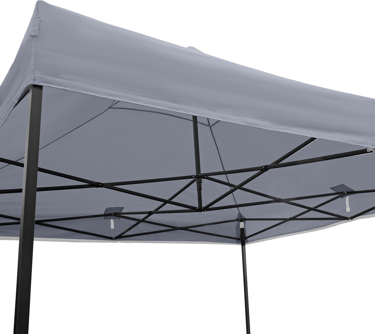 3x3M Metallic Grey Pop Up Gazebo Heavy Duty Waterproof Outdoor Tent